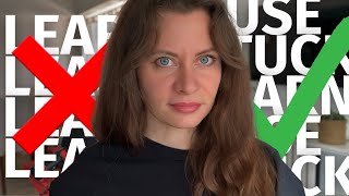 STOP learning Russian (to finally USE it 💁‍♀️) | Как перестать учить русский и наконец выучить его