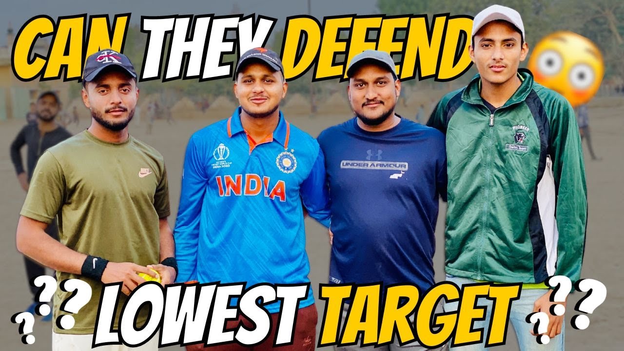 Bowlers Low Target Defend Kr Paye Gy??? | Cricket Vlogs