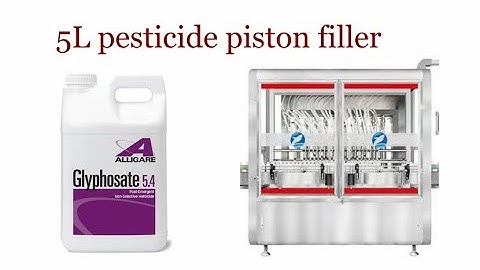 FP-5000C 5L insecticide pesticide filler,heavy viscosity piston filling machine