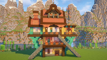 How to build Steampunk House - Minecraft Tutorial