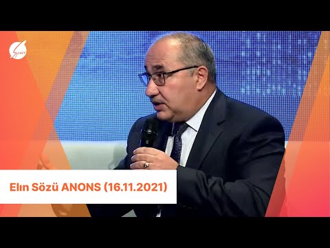 Elın Sözü ANONS (16.11.2021)