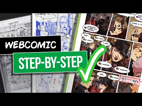 Making a Webcomic Chapter! Start to Finish ✏️