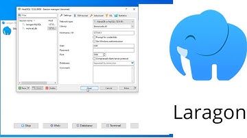 Laragon - How to restore or import  MySQL database into Laragon by using HeidiSQL Portable 12