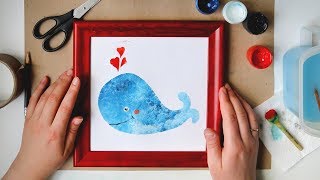 Как Нарисовать Кита Рыбку/ Лучшая Техника Для Малышей/ Урок Рисования Поэтапно Как Нарисовать Кита Рыбку/ Лучшая Техника Для Малышей/ Урок Рисования Поэтапно