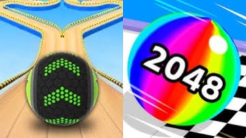 Going Balls vs Ball Run 2048 - All Level Gameplay Android,iOS - NEW MOD APK UPDATE GAMEPLAY 2024