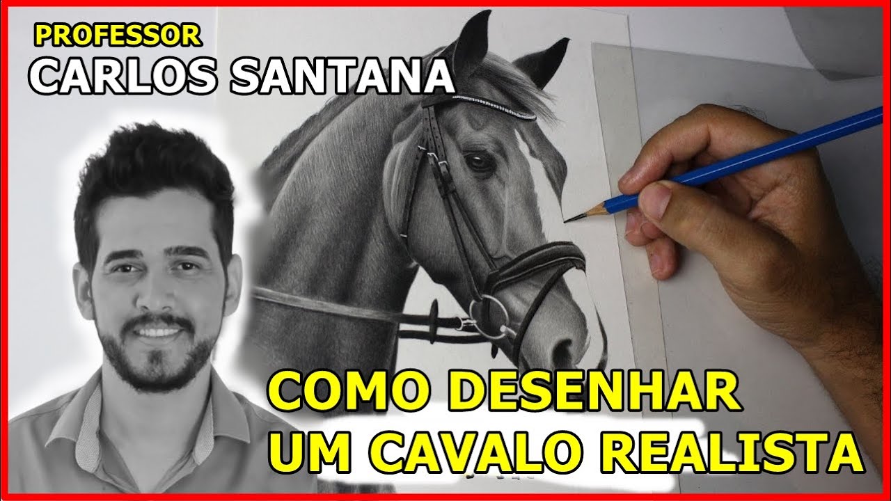 Como Desenhar Cavalo Com Ilustração De Desenho Animado Em 6 Passos Com  Fundo Branco Ilustração Stock - Ilustração de cavalo, rato: 181547373