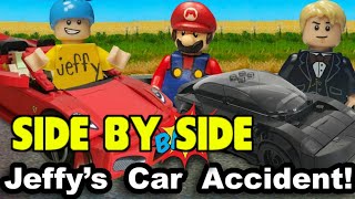 Lego SML: Jeffy's Car Accident! (Side By Side)