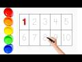 Counting 1 to 10 | 123 Number for kids | Counting Song | Fun Learning Activity | Kids Learning Video