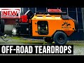 NEW Offroad Teardrop Trailers to Buy in 2024: Rugged Suspensions and Wheels (Episode 1)