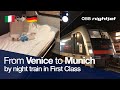 TRAIN TRIP REPORT | ÖBB Nightjet ✨🌘🌃 (Deluxe Sleeper cabin) | Venezia S. Lucia 🇮🇹 - München Hbf 🇩🇪