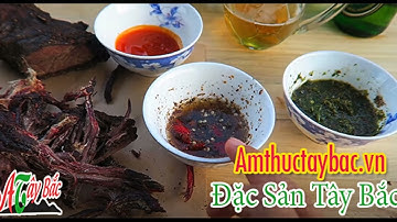 Thịt trâu gác bếp – nét đẹp văn hóa ẩm thực Tây Bắc