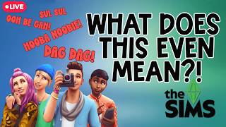 SEND HELP! trying the sims 4 for the FIRST TIME | streamathon | subathon | sims | live