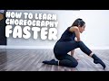 How To Learn Choreography Faster I @MissAuti