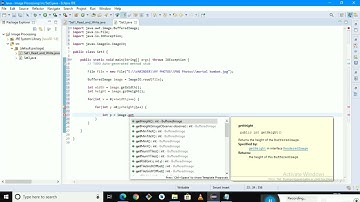 Image Processing in java (Colored image to greyscale image conversion)