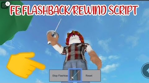 ROBLOX FE FLASHBACK / REWIND SCRIPT using FLUXUS EXECUTOR played at Fencing - script on comments