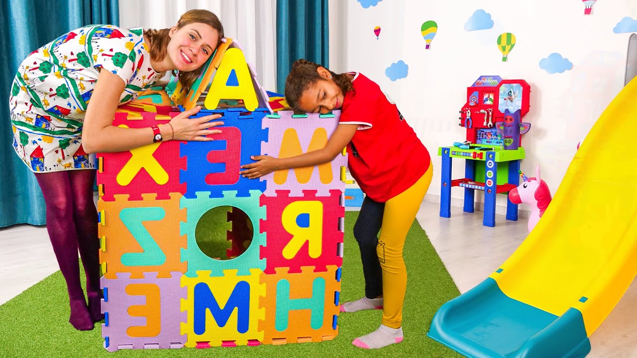 Playhouse for Kids Story | Игровой домик для детей своими руками