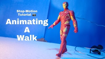 Stop Motion Tutorial 01 - Walking | How to animate a walk