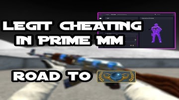 CS:GO CHEATING IN PRIME | LEGIT CHEATING | ROAD TO GLOBAL ELITE (EP 1)
