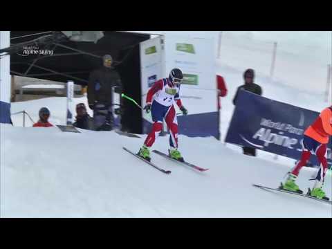 Kelly Gallagher and guide Gary Smith Giant Slalom Run 2 | 2019 WPAS