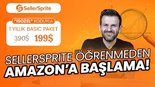 SELLERSPRITE ÖĞRENMEDEN AMAZON'A BAŞLAMAYIN! SellerSprite SİZE ÖZEL İNDİRİMLİ! DETAYLAR AÇIKLAMADA