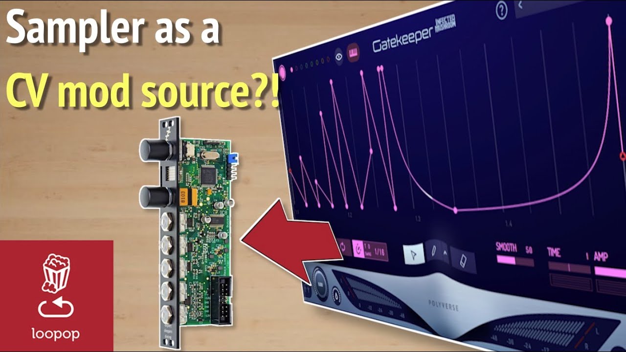 Can you use a Sampler as CV mod source?! - YouTube