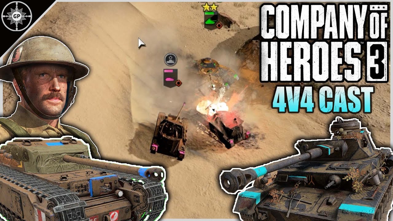 Panzer IV's CLOSE THE DISTANCE Against Archers! | 4v4 Black Gold