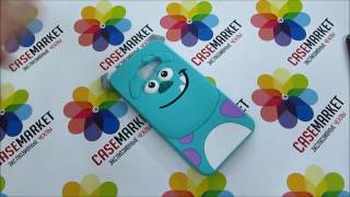 Объемный 3D силиконовый чехол для Samsung Galaxy A310 a3-2016 Салливан Объемный 3D силиконовый чехол для Samsung Galaxy A310 a3-2016 Салливан