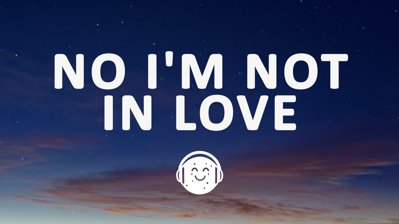Tate McRae - No I'm not in love (Lyrics)
