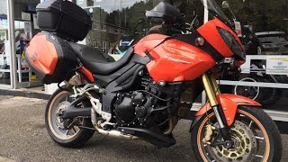 Triumph Tiger 1050 Orange 2008 review & Start Up