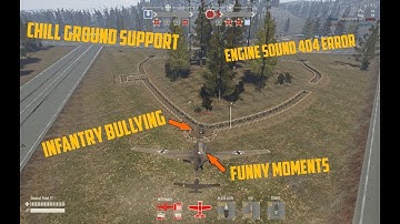 Heroes & Generals WWII: Chill ground support gameplay - Missing engine sound bug