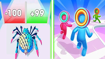 Spider Evolution Vs Layer Man 3D - MAX LEVELS All Levels Gameplay Walkthrough Android,iOS BIG UPDATE
