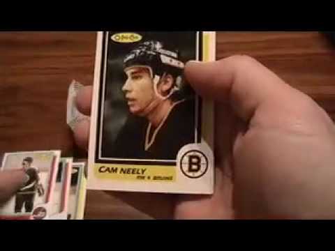 1986-87 O-Pee-Chee Hockey Pack Break