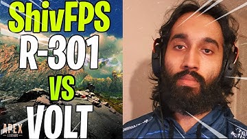 ShivFPS - GOD OF APEX - R-301 vs VOLT - Which is Better ? Apex Rank #1 Bangalore - How To Pro Plays