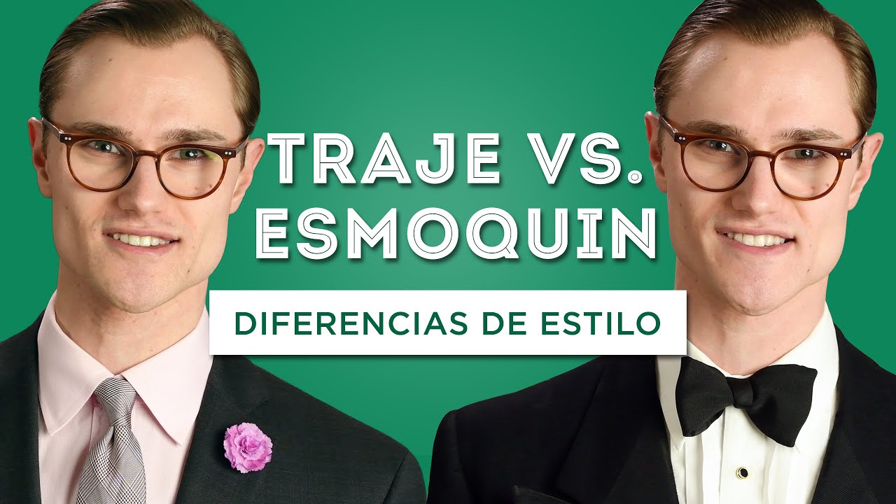 Traje versus Esmoquin: Explicación de las diferencias de -