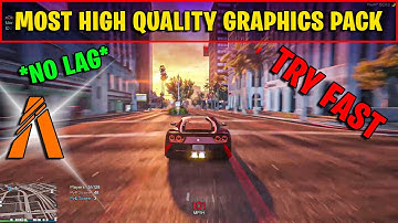 FiveM Realistic Graphics The Most High Quality Graphics Pack Without Lag  LOW & High End PC User