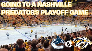 We Went to Game 3 of the PLAYOFFS | Nashville Predators vs Vancouver Canucks by Ben McGreevy Sports 5,373 views 2 weeks ago 22 minutes