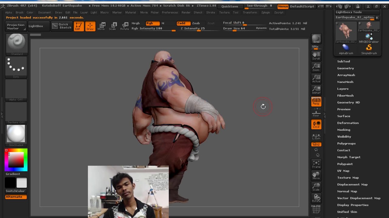 How do i measure models for 3d printing in zbrush - YouTube