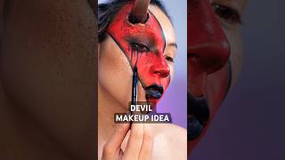 Halloween Easy Devil Makeup Ideas