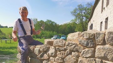 Making a Grand Entrance - Building a Stone Wall By Hand