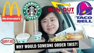 Letting The Person In FRONT Of Me DECIDE What I Eat For 24 HOURS!