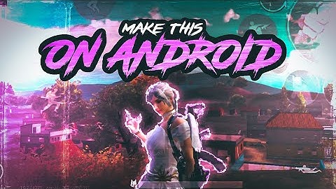 Make this amazing pubg montage thumbnail on android| montage thumbnail tutorial| 777