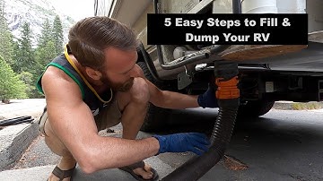 5 Easy Steps To Fill and Dump Your RV Tanks | DestinatioNow S.1 Ep.7