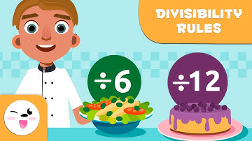 DIVISIBILITY RULES for Kids ➗👨‍🍳 Dividing by 6 and 12 🍽️ Episode 4