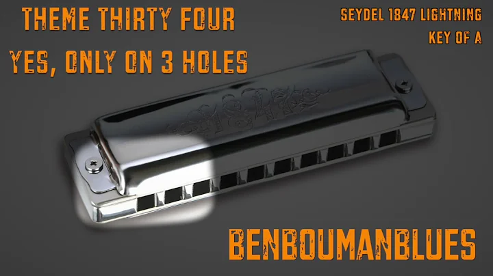 34 THEME THIRTY FOUR   3 holes harmonica ?