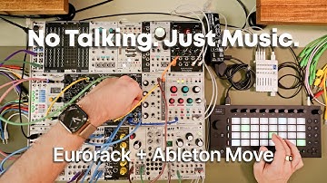 No Talking. Just Making Music. Ableton Move and Eurorack Modular