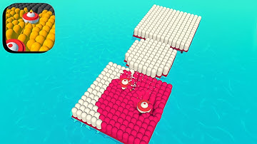 Paint Colors Roller 3D - All Levels Gameplay Android,ios (Part 6)