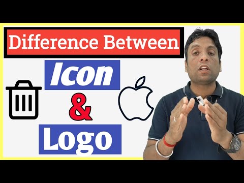 ✔️Difference between Icon and Logo. What is an Icon and a Logo ?