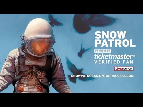 Snow Patrol launch Ticketmaster Verified Fan® Presale