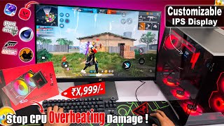 I Got 19°C LOWER Temps in Games! Upgrading My ₹1 Lakh Gaming PC to 240mm AIO + Display (IPS) #dawg screenshot 5