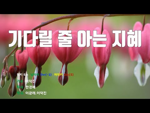 [은성 반주기] 기다릴줄아는지혜 - 이덕진